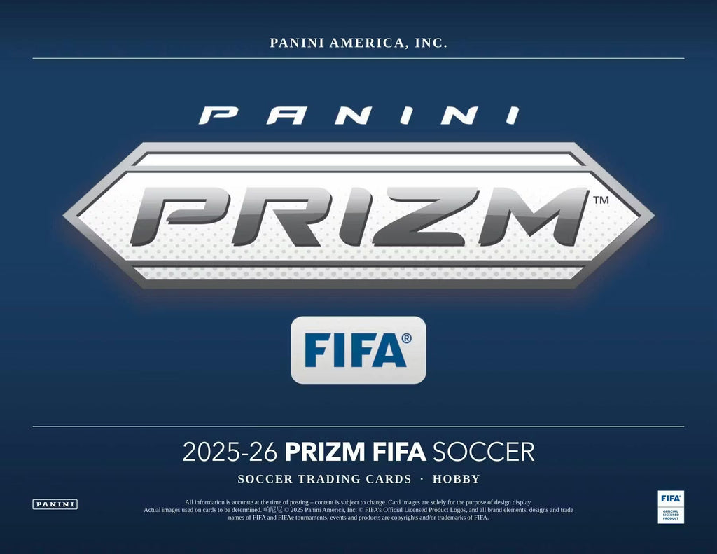 2025-26 Panini Prizm FIFA Soccer Hobby Trading Cards