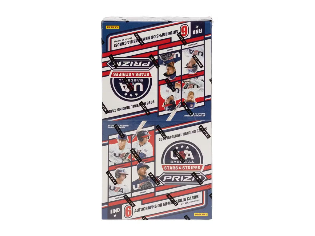 2026 Panini USA Stars & Stripes Prizm Baseball Hobby Trading Cards