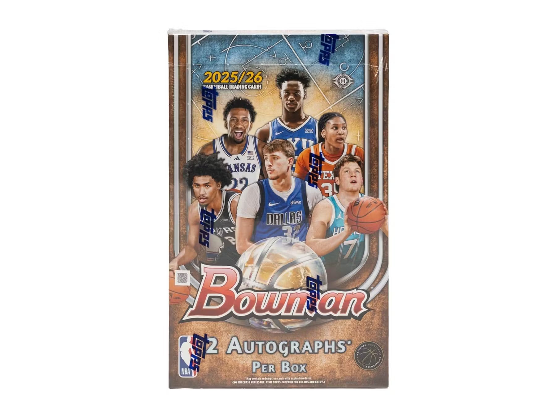 2025-26 Topps Bowman Basketball Hobby Trading Cards