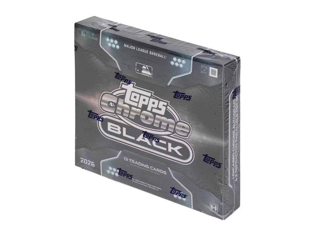 2026 Topps Chrome Black Baseball Hobby Trading Cards