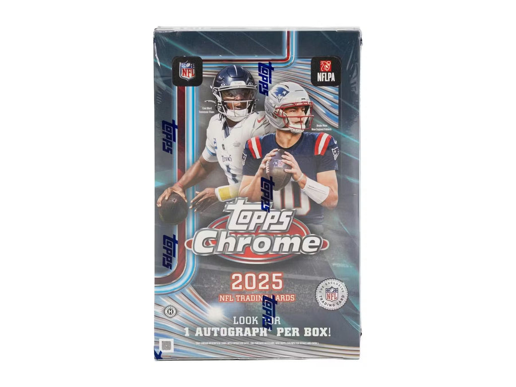 2025 Topps Chrome Football Hobby Trading Cards