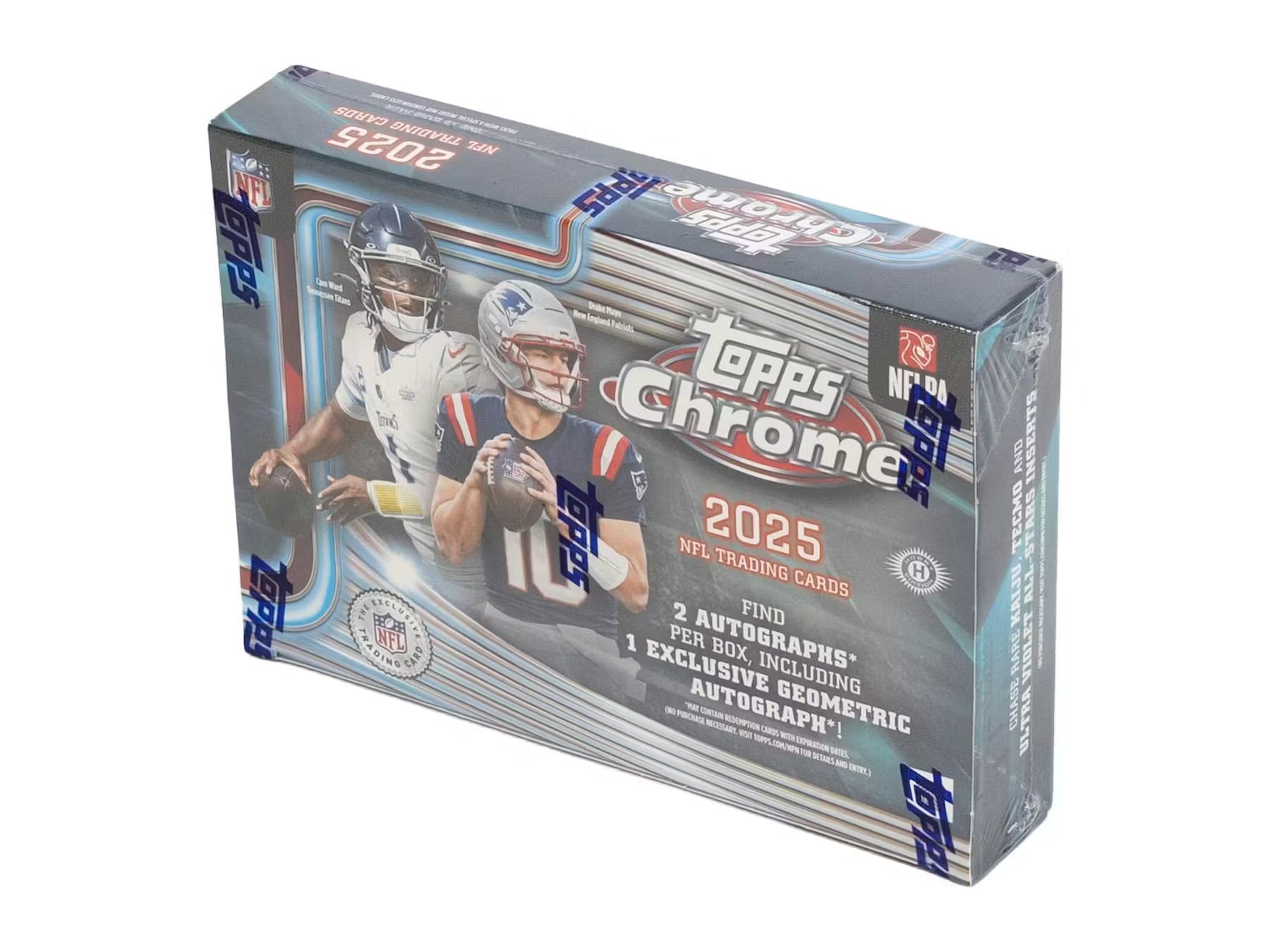 2025 Topps Chrome Football Breakers Delight Trading Cards