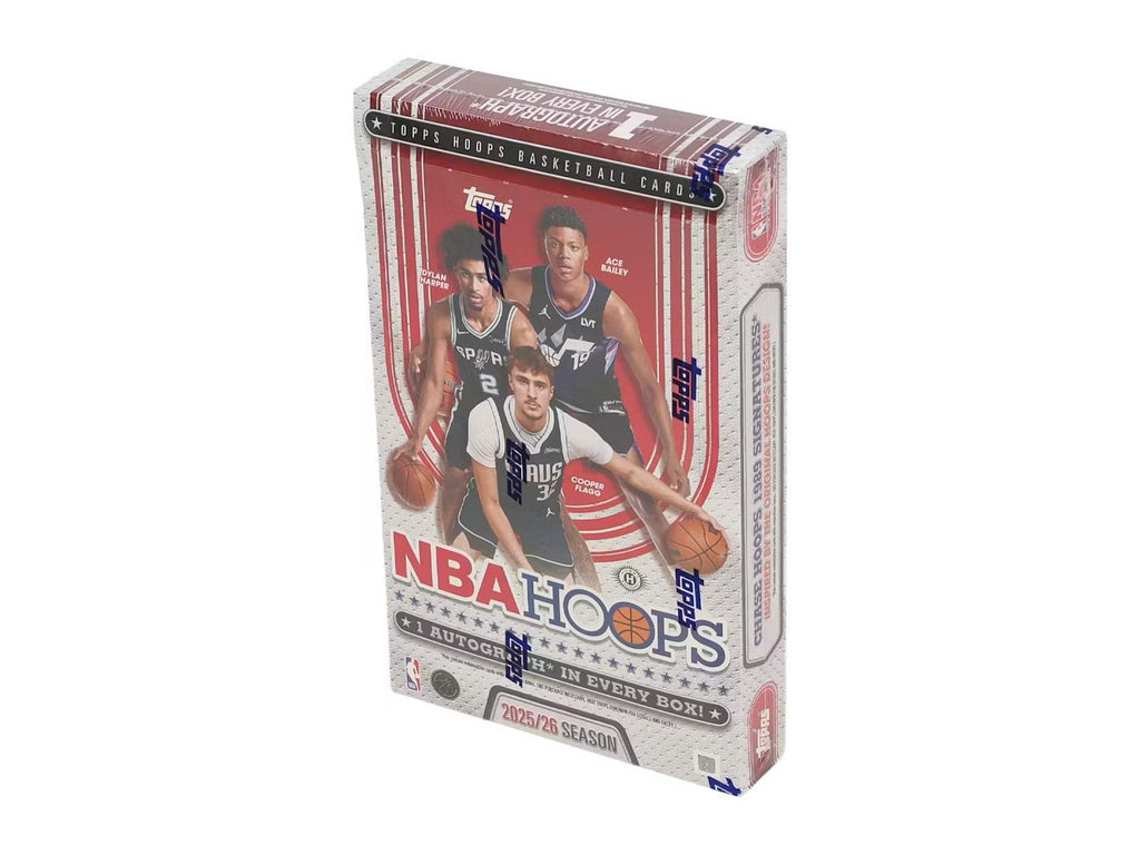 2025-26 Topps Hoops Basketball Hobby Trading Cards