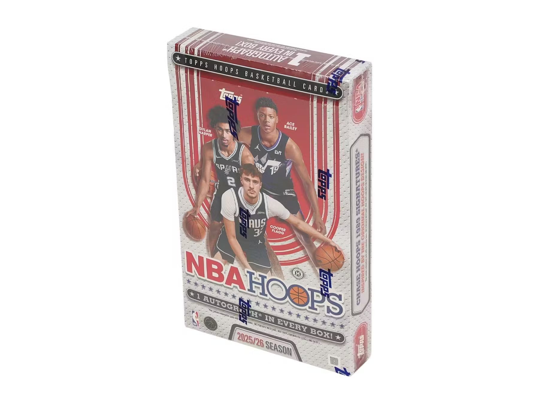 2025-26 Topps Hoops Basketball Hobby Trading Cards