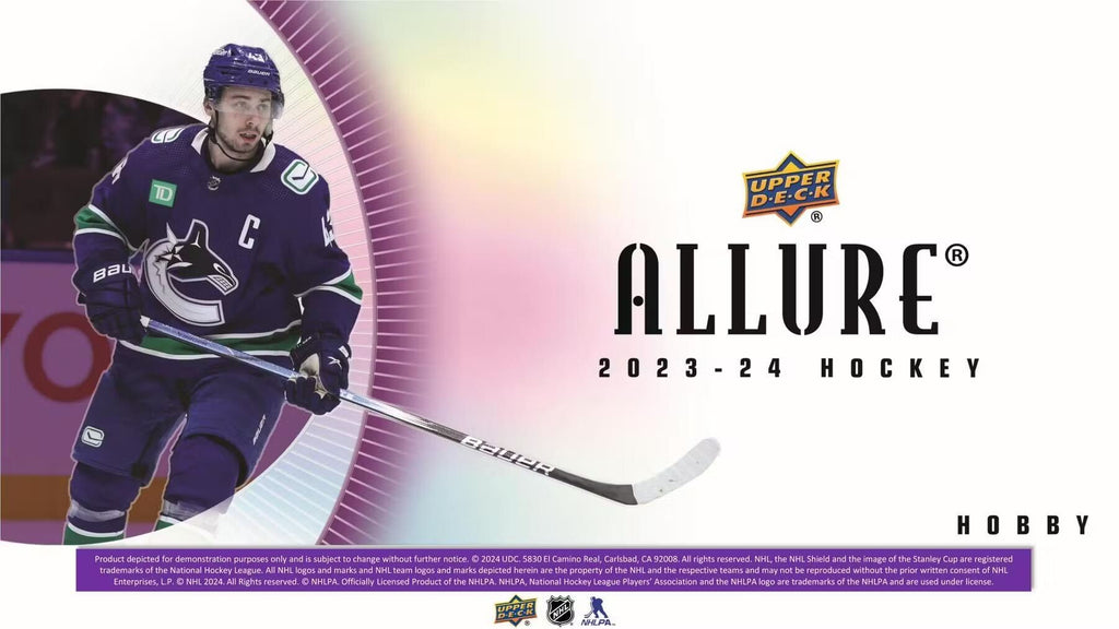 2023-24 Upper Deck Allure Hockey Hobby Trading Cards