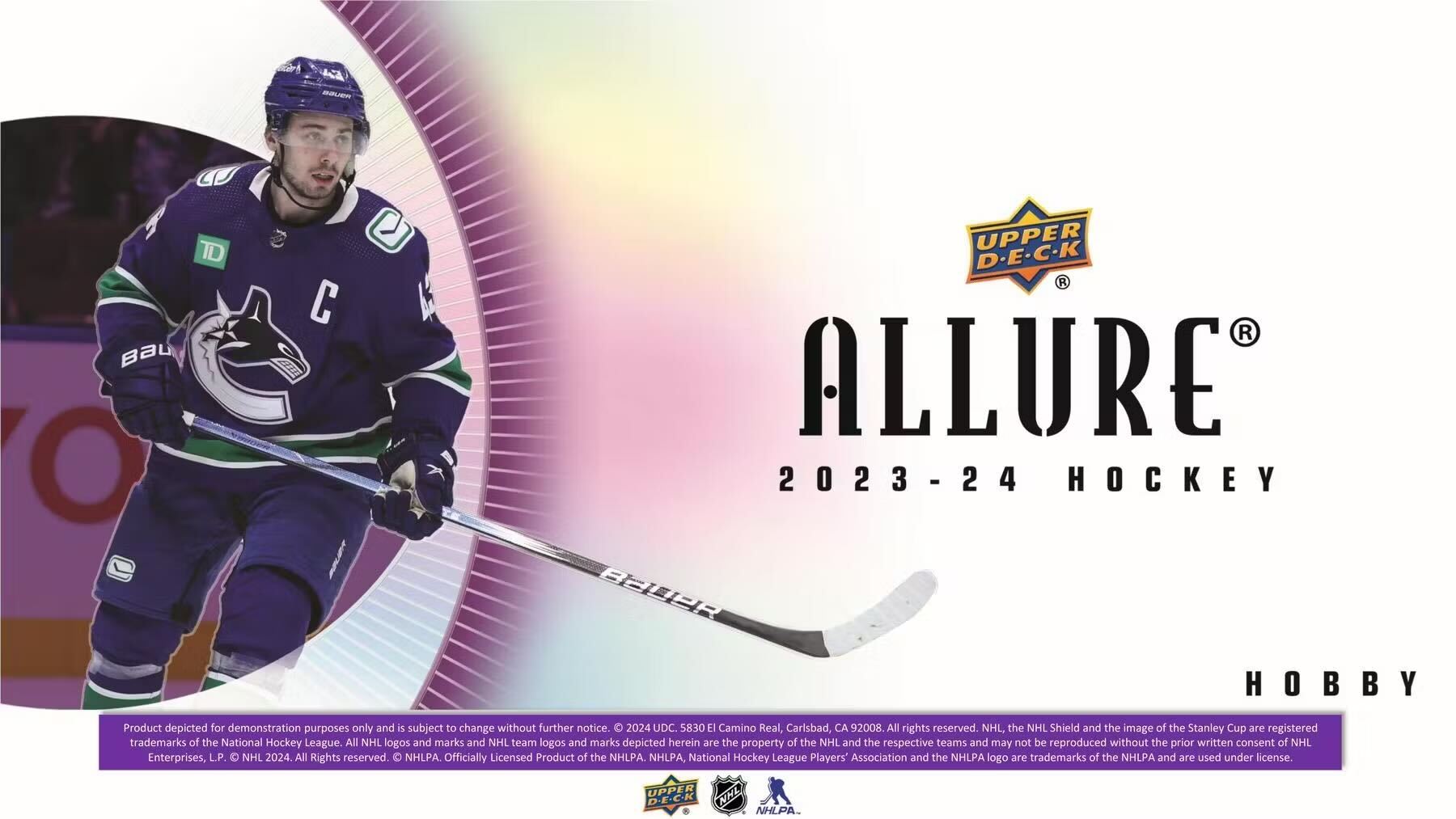 2023-24 Upper Deck Allure Hockey Hobby Trading Cards