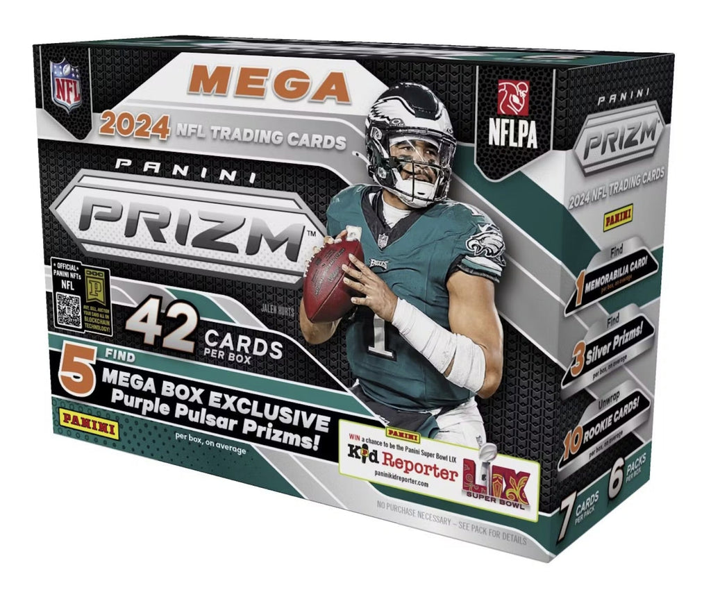 2024 Panini Prizm Football Mega Trading Cards