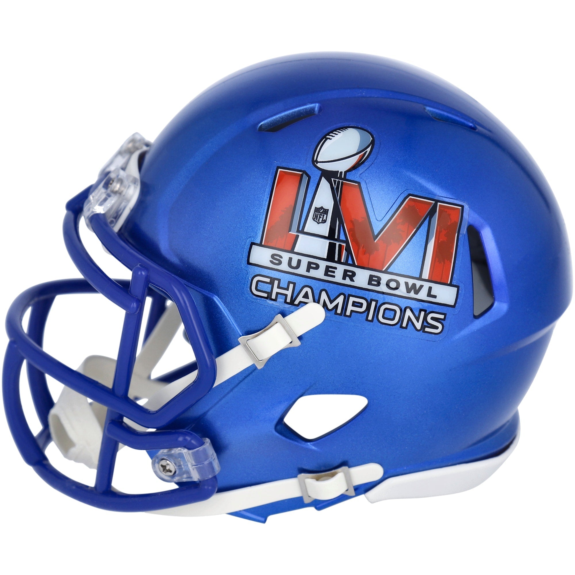 Aaron Donald Los Angeles Rams Fanatics Authentic Autographed Super Bowl LVI Champions Riddell Speed Mini Helmet