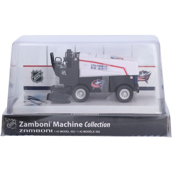 Adam Fantilli Columbus Blue Jackets Autographed Fanatics Authentic 1:43 Scale Die-Cast Zamboni