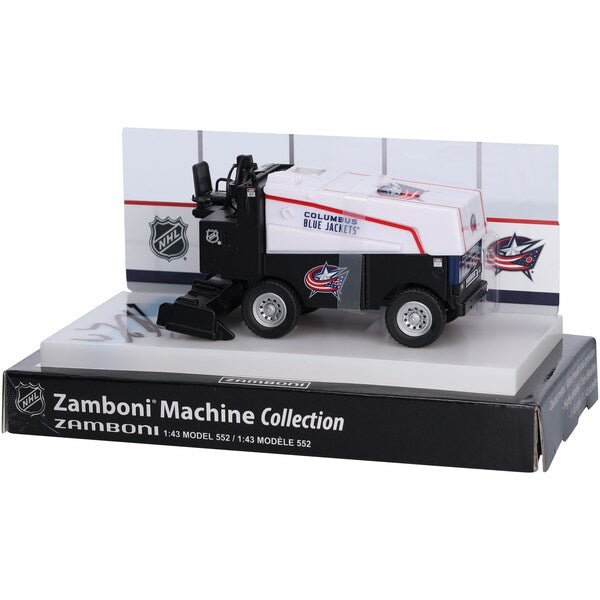 Adam Fantilli Columbus Blue Jackets Autographed Fanatics Authentic 1:43 Scale Die-Cast Zamboni