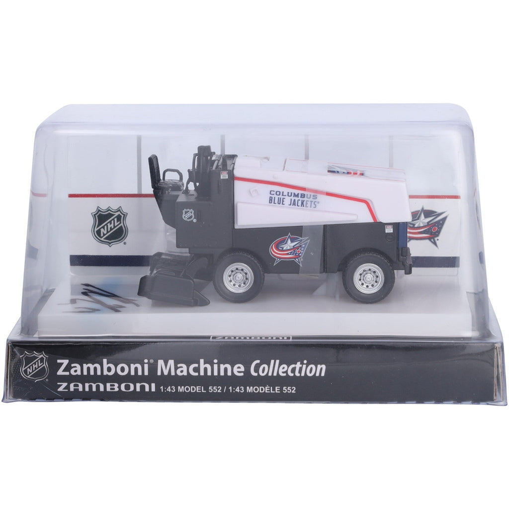 Adam Fantilli Columbus Blue Jackets Autographed Fanatics Authentic 1:43 Scale Die-Cast Zamboni