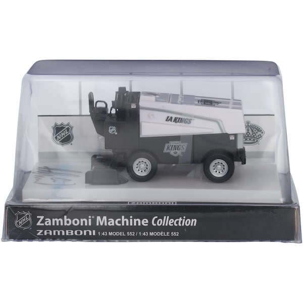 Adrian Kempe Los Angeles Kings Autographed Fanatics Authentic 1:43 Scale Die-Cast Zamboni