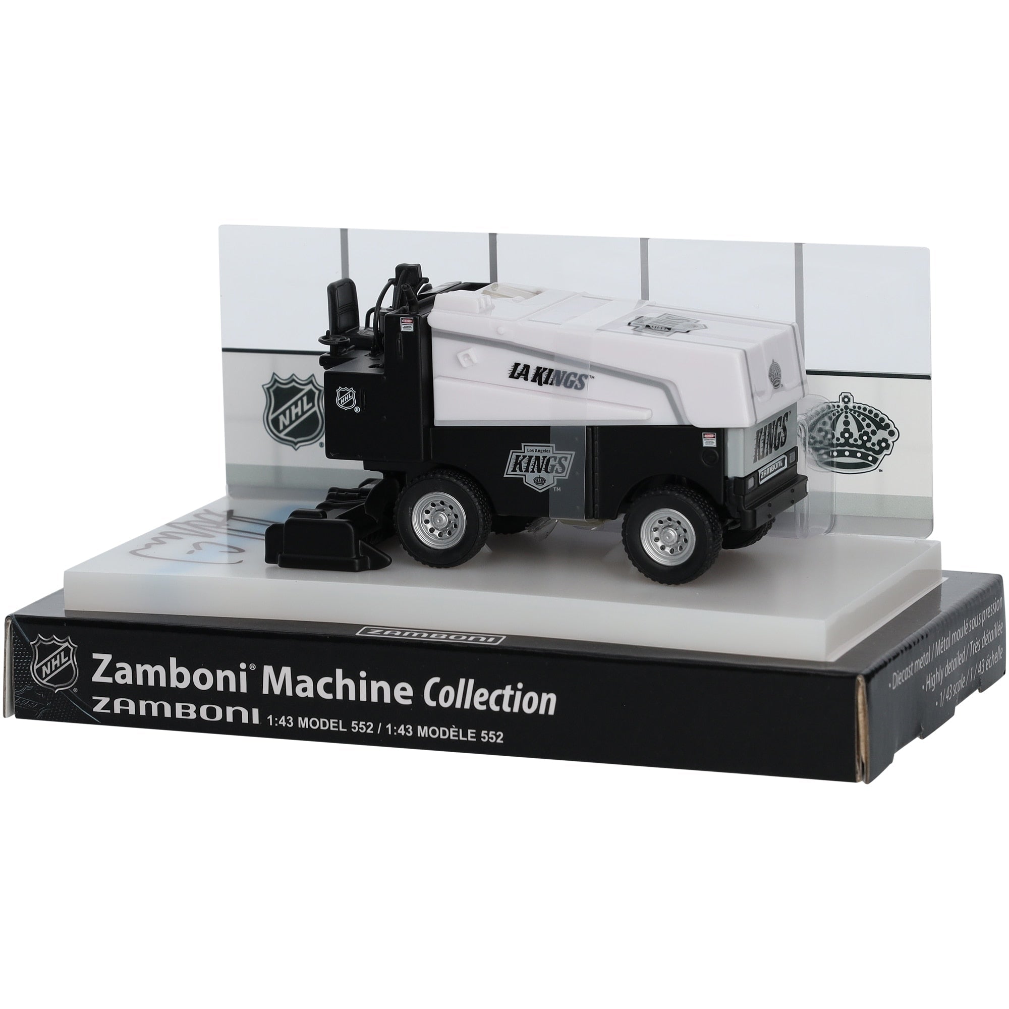 Adrian Kempe Los Angeles Kings Autographed Fanatics Authentic 1:43 Scale Die-Cast Zamboni