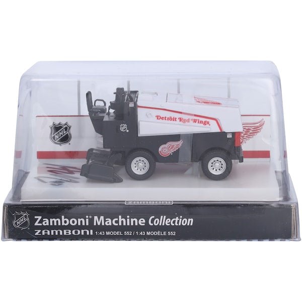 Alex DeBrincat Detroit Red Wings Autographed Fanatics Authentic 1:43 Scale Die-Cast Zamboni