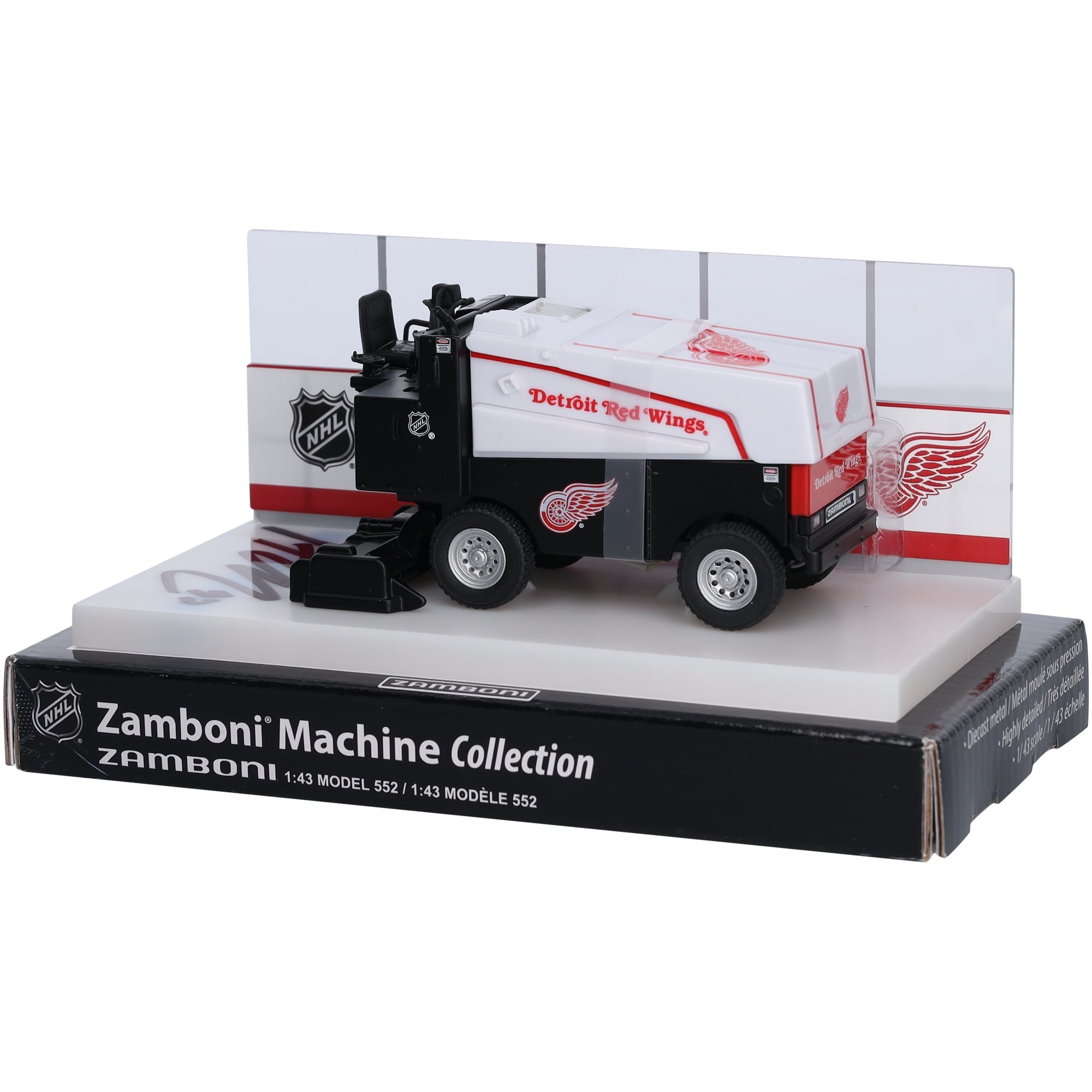 Alex DeBrincat Detroit Red Wings Autographed Fanatics Authentic 1:43 Scale Die-Cast Zamboni