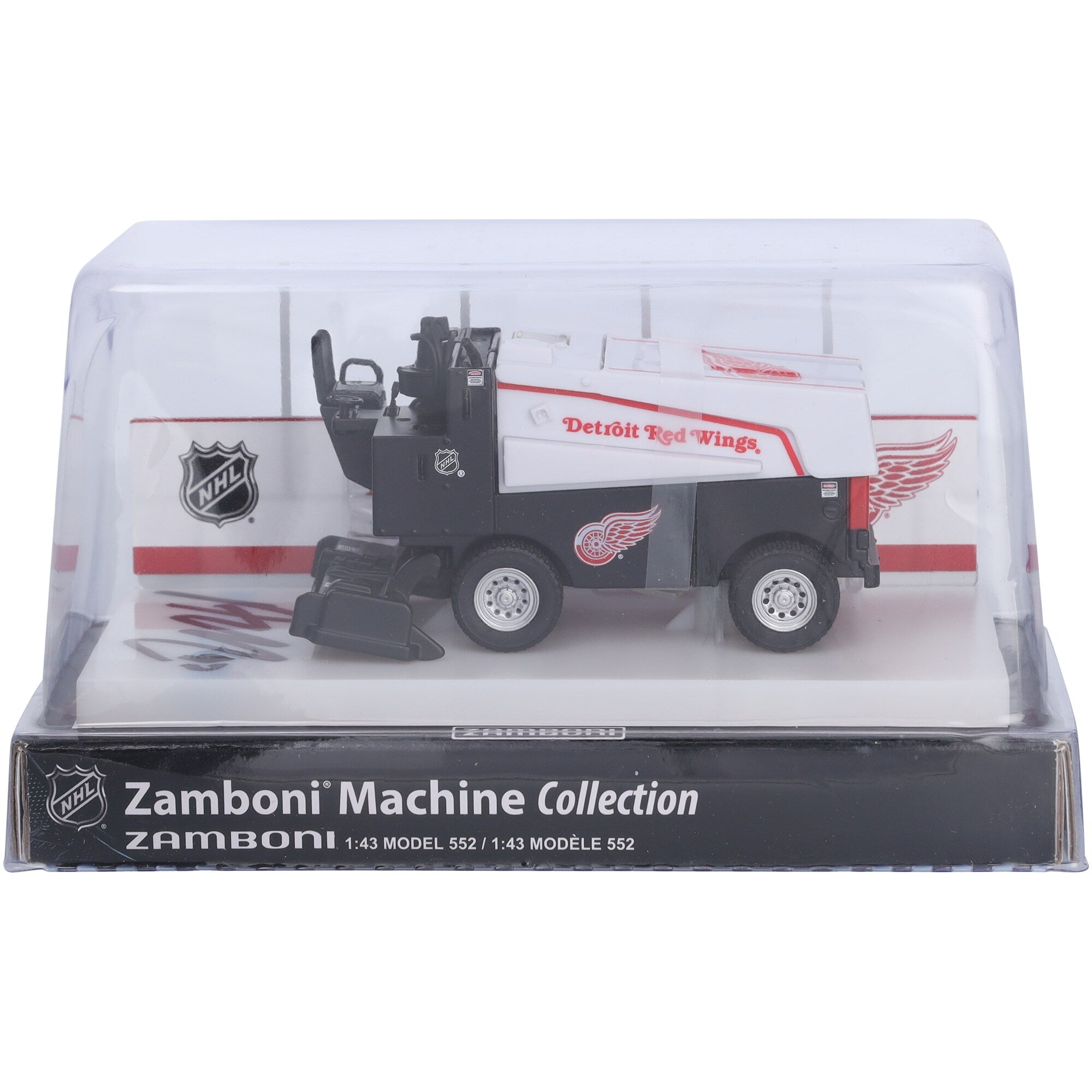 Alex DeBrincat Detroit Red Wings Autographed Fanatics Authentic 1:43 Scale Die-Cast Zamboni