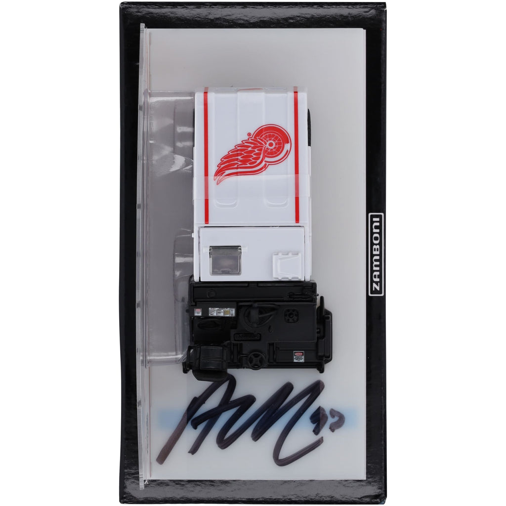 Alex DeBrincat Detroit Red Wings Autographed Fanatics Authentic 1:43 Scale Die-Cast Zamboni