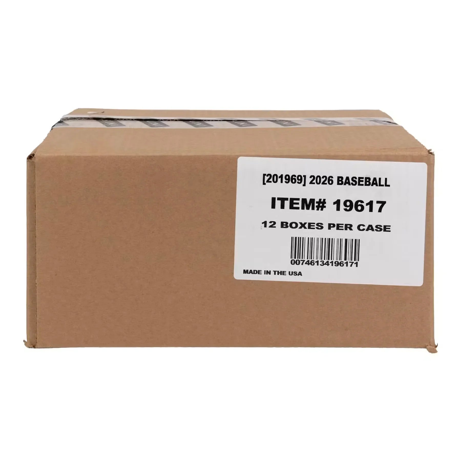 2026 Panini USA Stars & Stripes Prizm Baseball H2 12-Box Case (Ships Sealed Only)