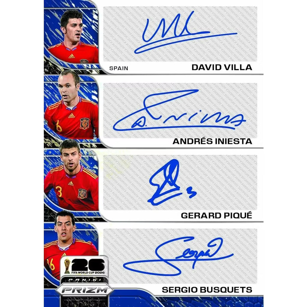 2026 Panini Prizm FIFA World Cup Soccer FOTL Hobby 12-Box Case (Ships Sealed Only)