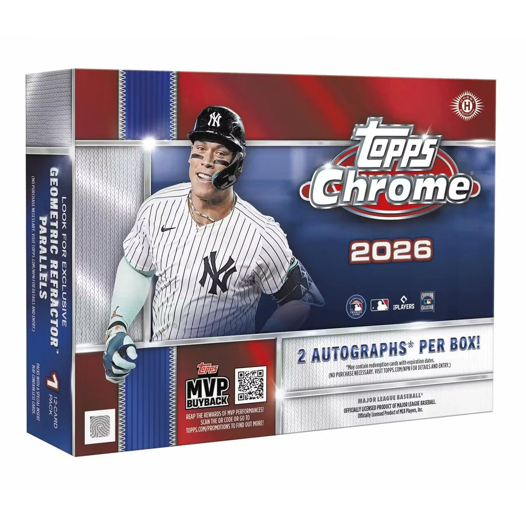 2026 Topps Chrome Baseball Delight 6-Box Case | Presell (Ships Sealed Only)