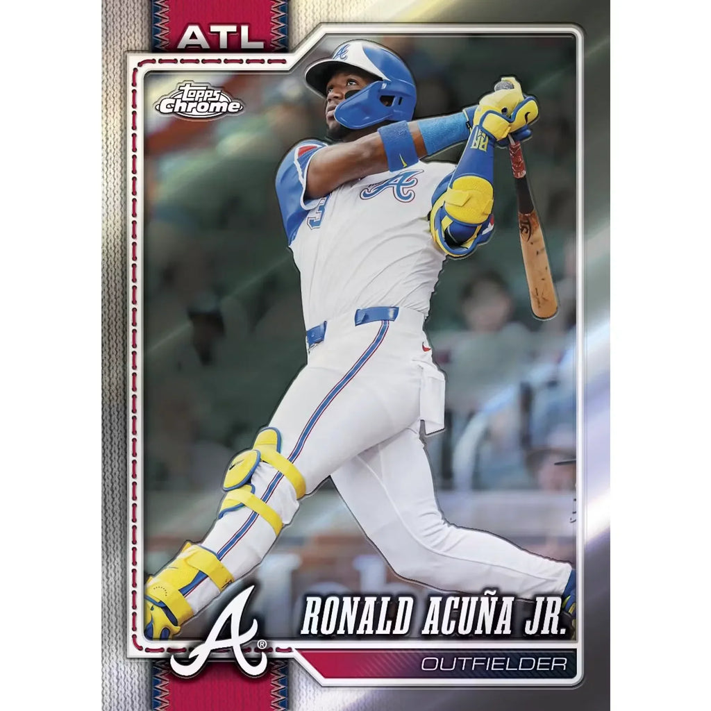 2026 Topps Chrome Baseball Hobby Jumbo 8-Box Case | Presell (Ships Sealed Only)