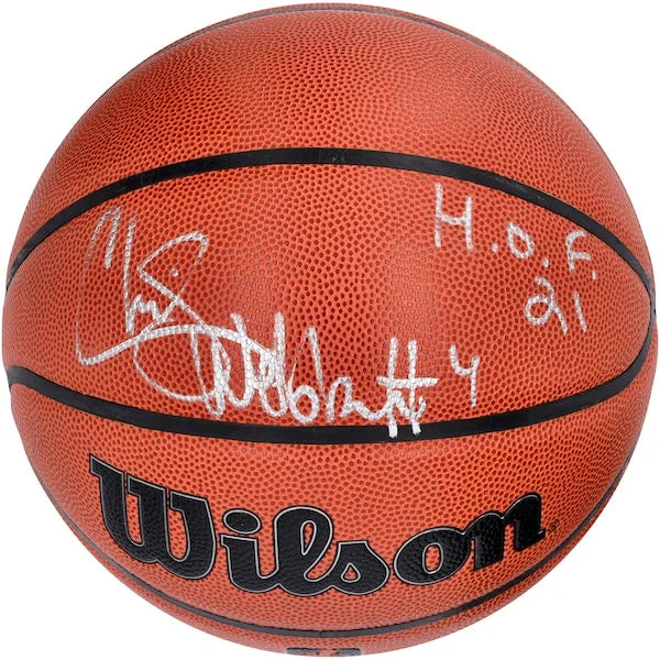 Chris Webber Signed Wilson Basketball | HOF 21 Inscription