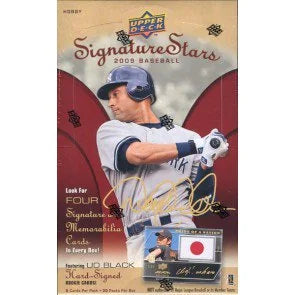 2009 Upper Deck Signature Stars Baseball Hobby Box Rookie Autographs (Ships Sealed Only)