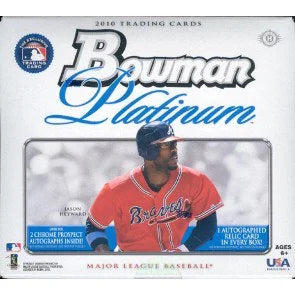 2010 Bowman Platinum Baseball Hobby Case 12 Boxes (Ships Sealed Only)