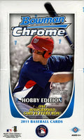 2011 Bowman Chrome Baseball Hobby 12 Box Case (Ships Sealed Only)