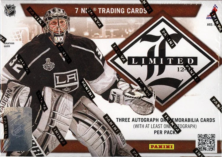 2012 13 Panini Limited Hockey Hobby Box Sealed (Ships Sealed Only)