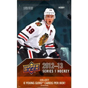2012 13 Upper Deck Series 1 Hockey Hobby Box (Ships Sealed Only)