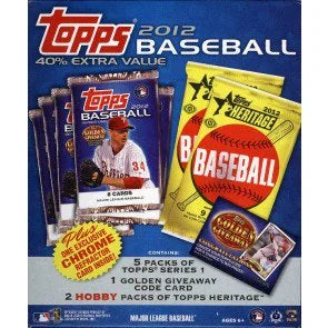 2012 Topps Baseball Value Box Sealed Product (Ships Sealed Only)