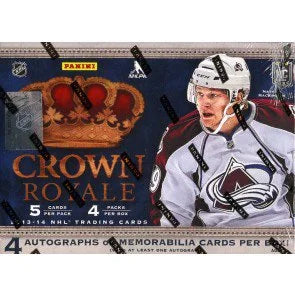 2013 14 Panini Crown Royale Hockey Hobby Case 12 Boxes (Ships Sealed Only)