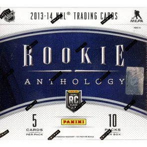 2013-14 Panini Rookie Anthology Hockey Hobby Box (Ships Sealed Only)