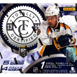 2013 14 Panini Totally Certified Hockey Hobby Case 12 Boxes (Ships Sealed Only)