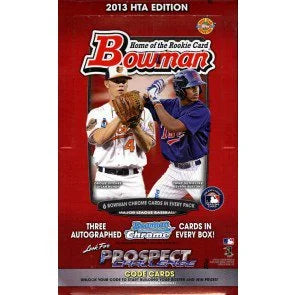 2013 Bowman Baseball Jumbo HTA Box Sealed (Ships Sealed Only)