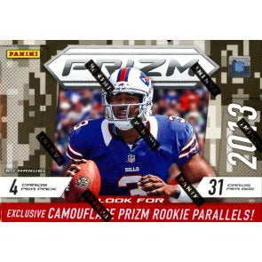 2013 Panini Prizm Football Blaster Box 7 Packs (Ships Sealed Only)
