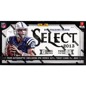 2013 Panini Select Football Hobby Case 12 Boxes (Ships Sealed Only)
