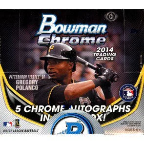 2014 Bowman Chrome Baseball Jumbo Hta 8 Box Case (Ships Sealed Only)
