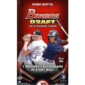 2014 Bowman Draft Picks Prospects Baseball Hobby Box (Ships Sealed Only)