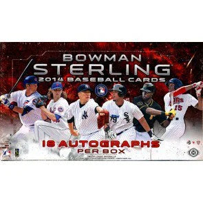 2014 Bowman Sterling Baseball Hobby 8 Box Case (Ships Sealed Only)