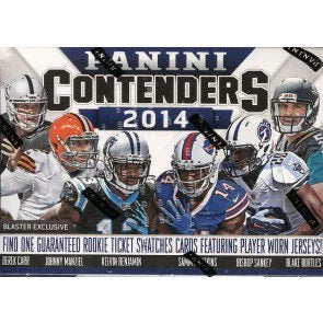 2014 Panini Contenders Football Blaster Box (Ships Sealed Only)