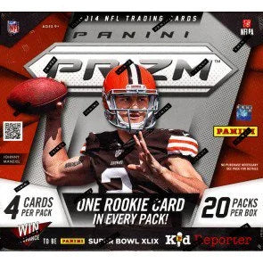 2014 Panini Prizm Football Hobby Case 12 Boxes (Ships Sealed Only)