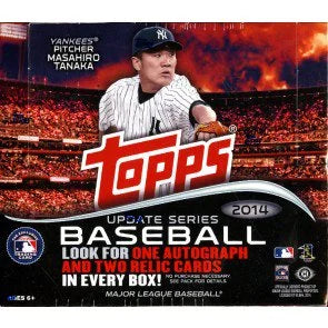2014 Topps Update Series Baseball Jumbo Hta Box (Ships Sealed Only)