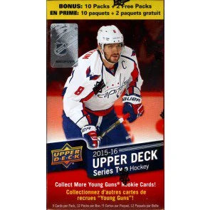 2015 16 Upper Deck Series 2 Hockey Blaster 20 Box Case (Ships Sealed Only)