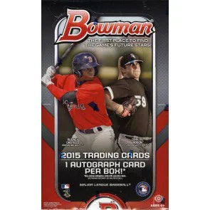 2015 Bowman Baseball Hobby (Ships Sealed Only)