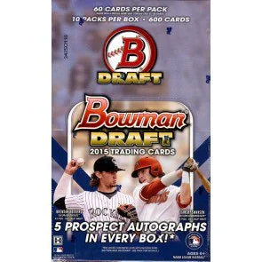2015 Bowman Draft Picks Prosp Baseball Super Jumbo Box (Ships Sealed Only)