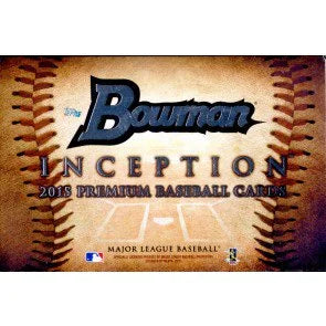 2015 Bowman Inception Baseball Hobby Box (Ships Sealed Only)