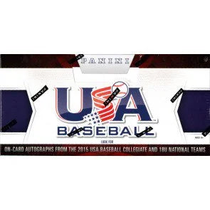 2015 Panini USA Baseball Set 10 Box Case (Ships Sealed Only)