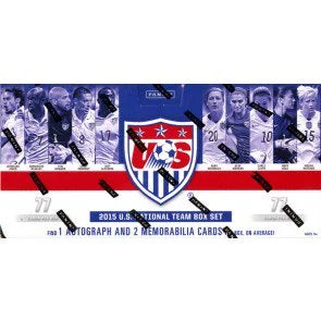 2015 Panini USA Soccer Set 10 Box Case (Ships Sealed Only)